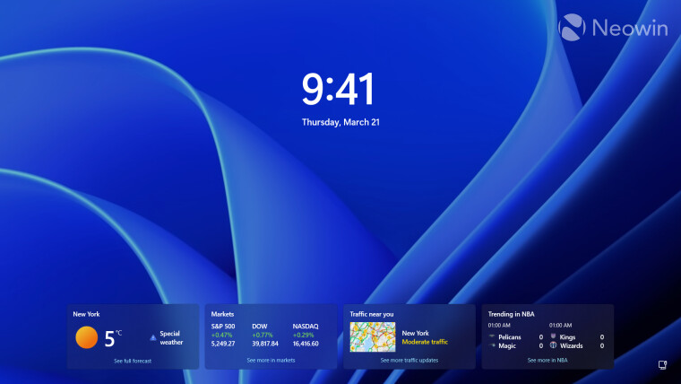 Windows 11 also gets new Lock Screen widgets, here is how to enable th