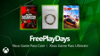 Xbox Free Play Days