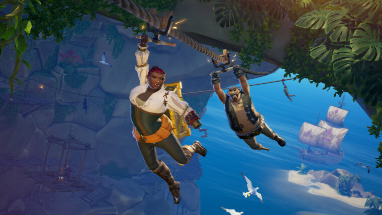 Sea of Thieves arrives on PS5 alongside Season 12, bringing new weapons, ziplines, more - Vimarsana News