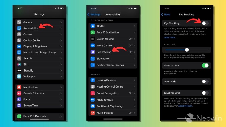 How to set up and use Eye Tracking on your iPhone running iOS 18 - Neowin