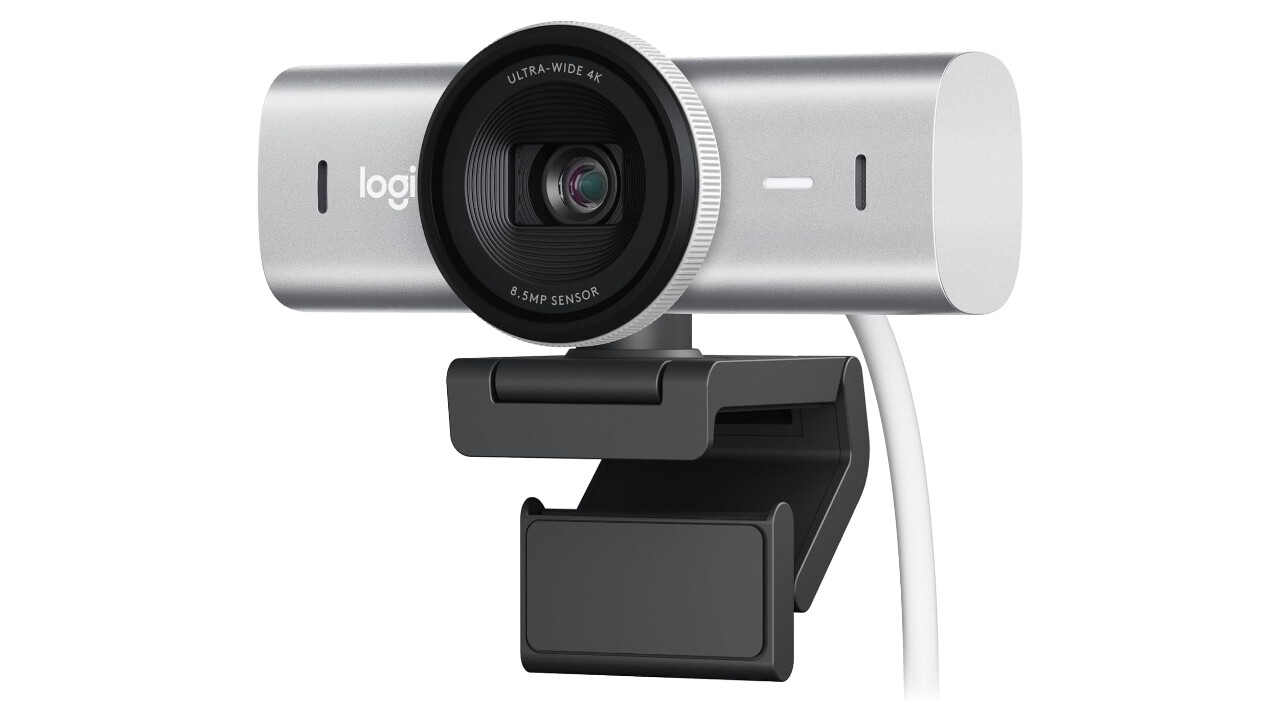 The Logitech MX Brio webcam