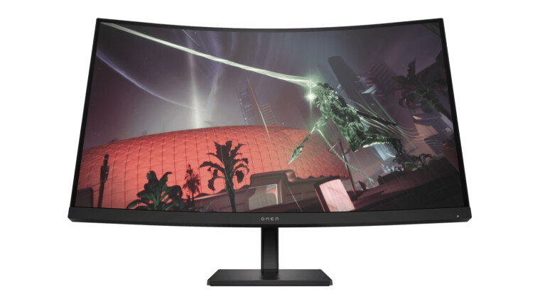 HP OMEN 32c curved monitor