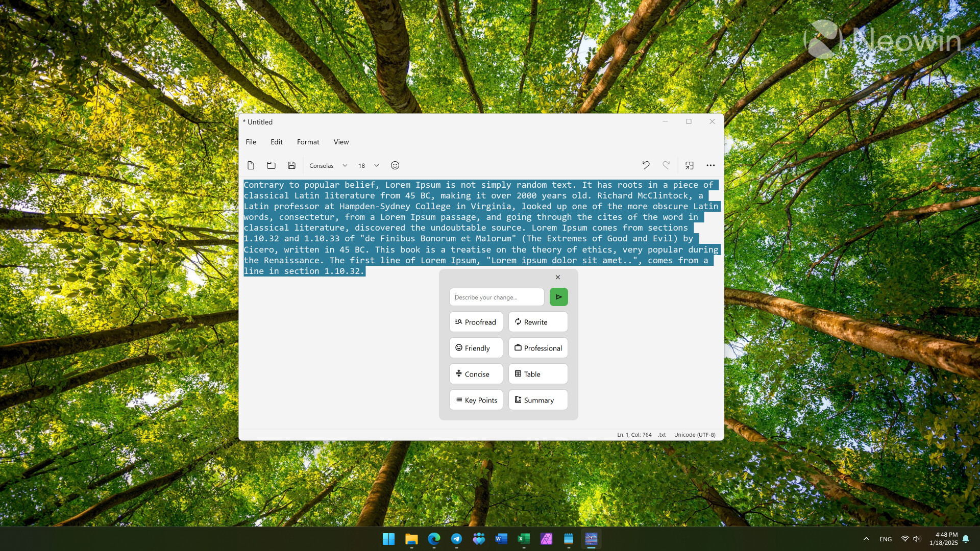 Writing Tools in Windows 11