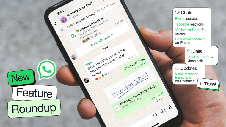 新しい音声転写機能を備えたWhatsAppチャンネルに情報を入手してください