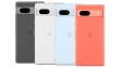 Google Pixel 7a in four different colors