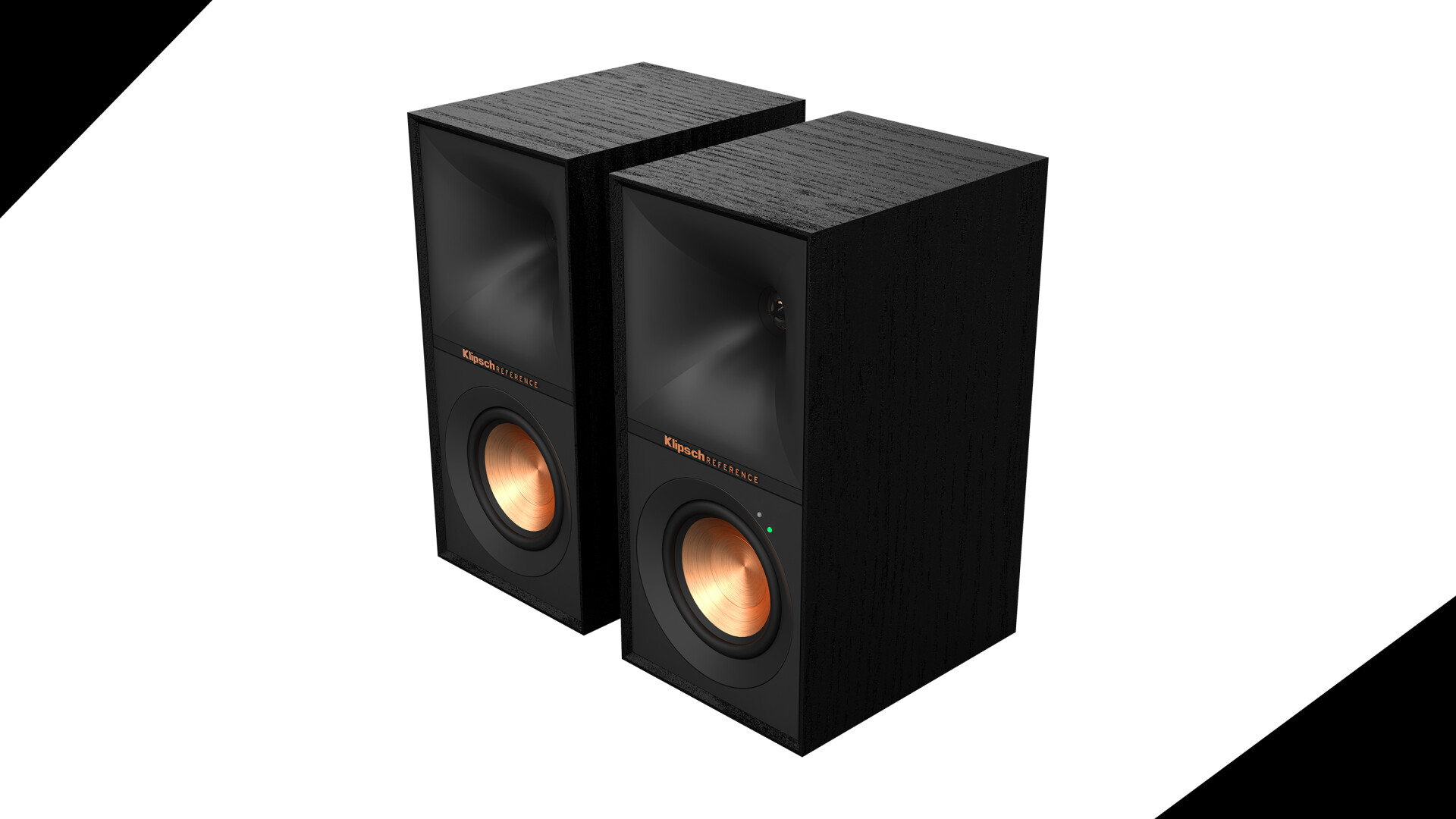 klispch r40pm powered monitor bookshelf speaker
