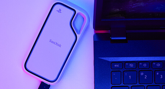 SSD PORTABLE SANDISK EXTREME PORTABLE para PlayStation 5