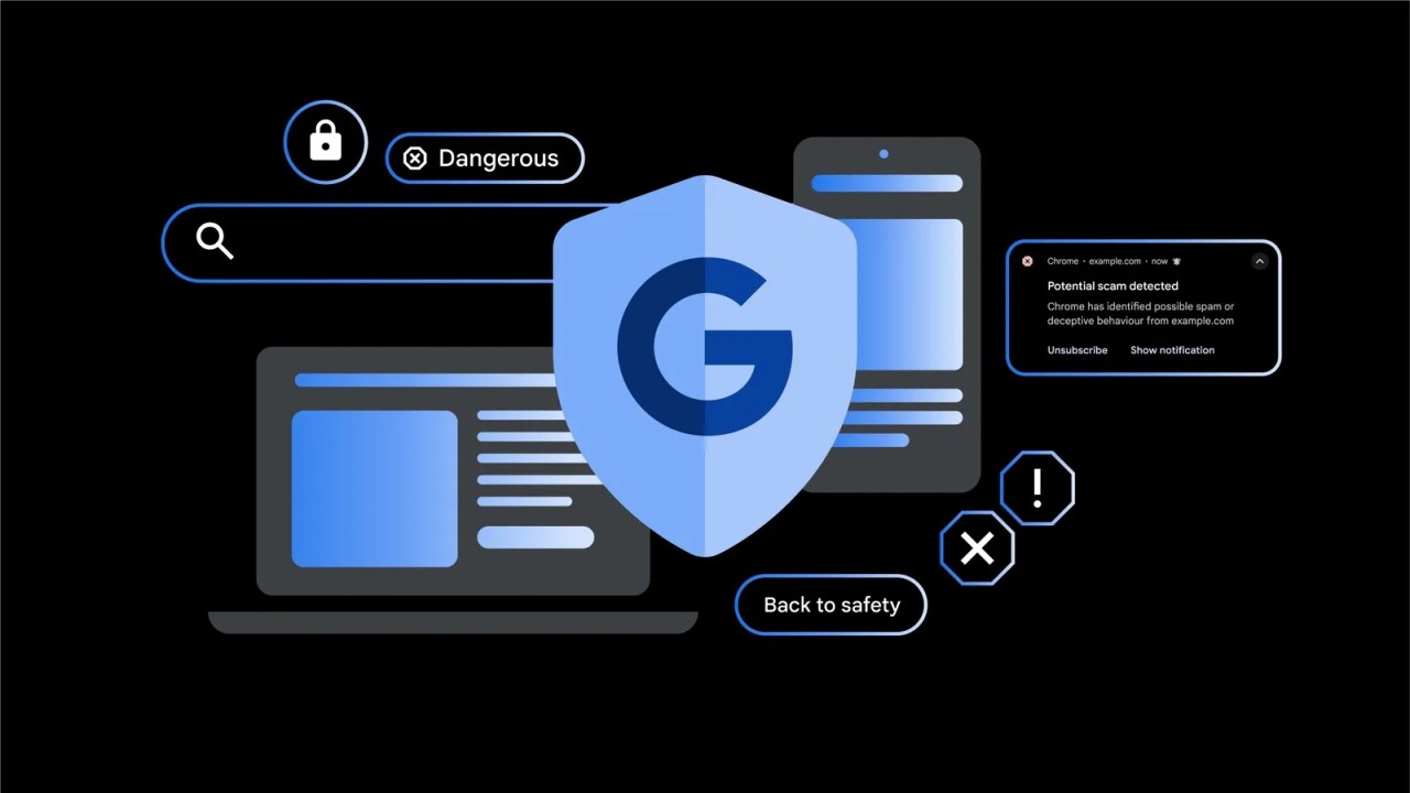 Google Security graphical representation