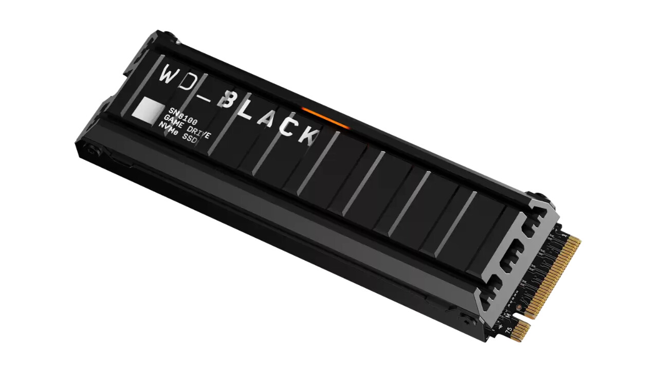 SanDisk debuts its first WD_BLACK PCIe Gen5 SSD, the SN8100