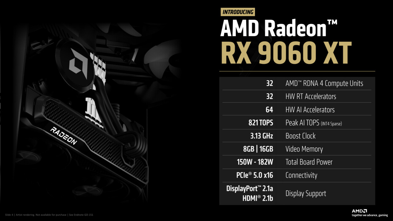 AMD computex 2025 launch for 9060 xt R9700 Threadripper 9000