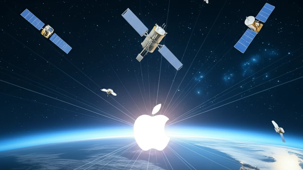 Apple internet satellite service