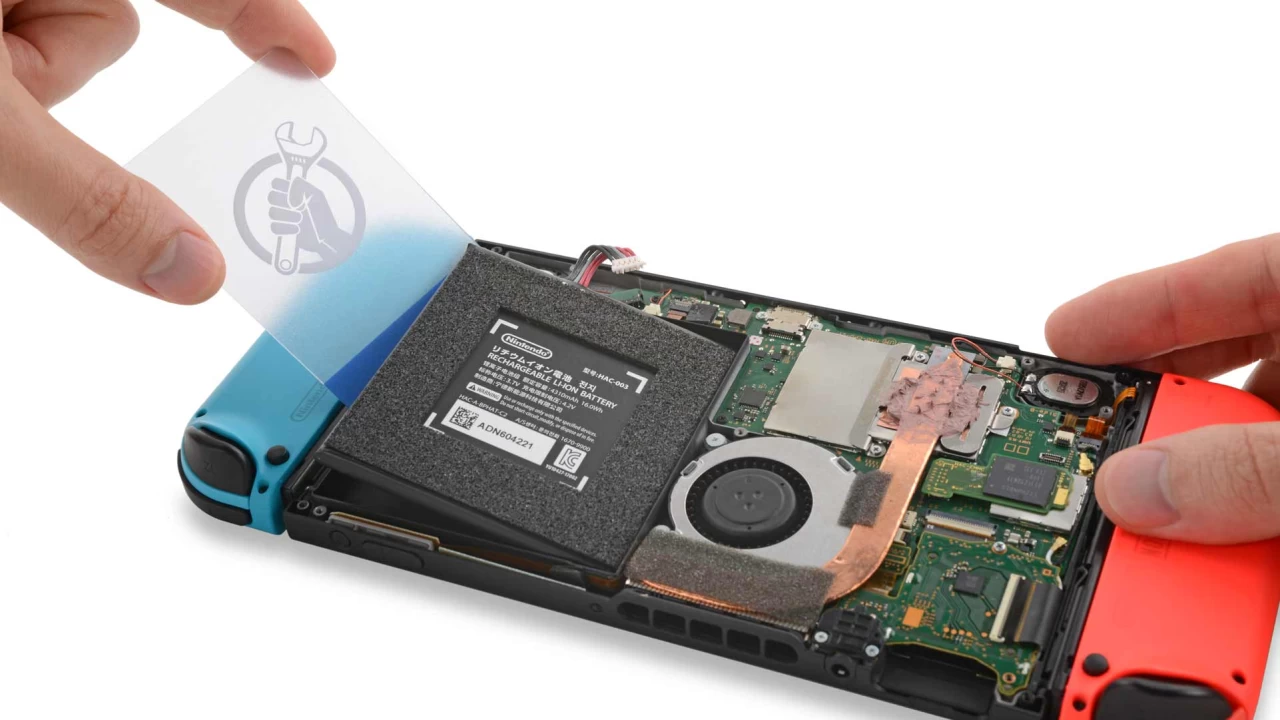 iFixit erklärt, warum die Reparaturbewertung der Nintendo Switch halbiert ...