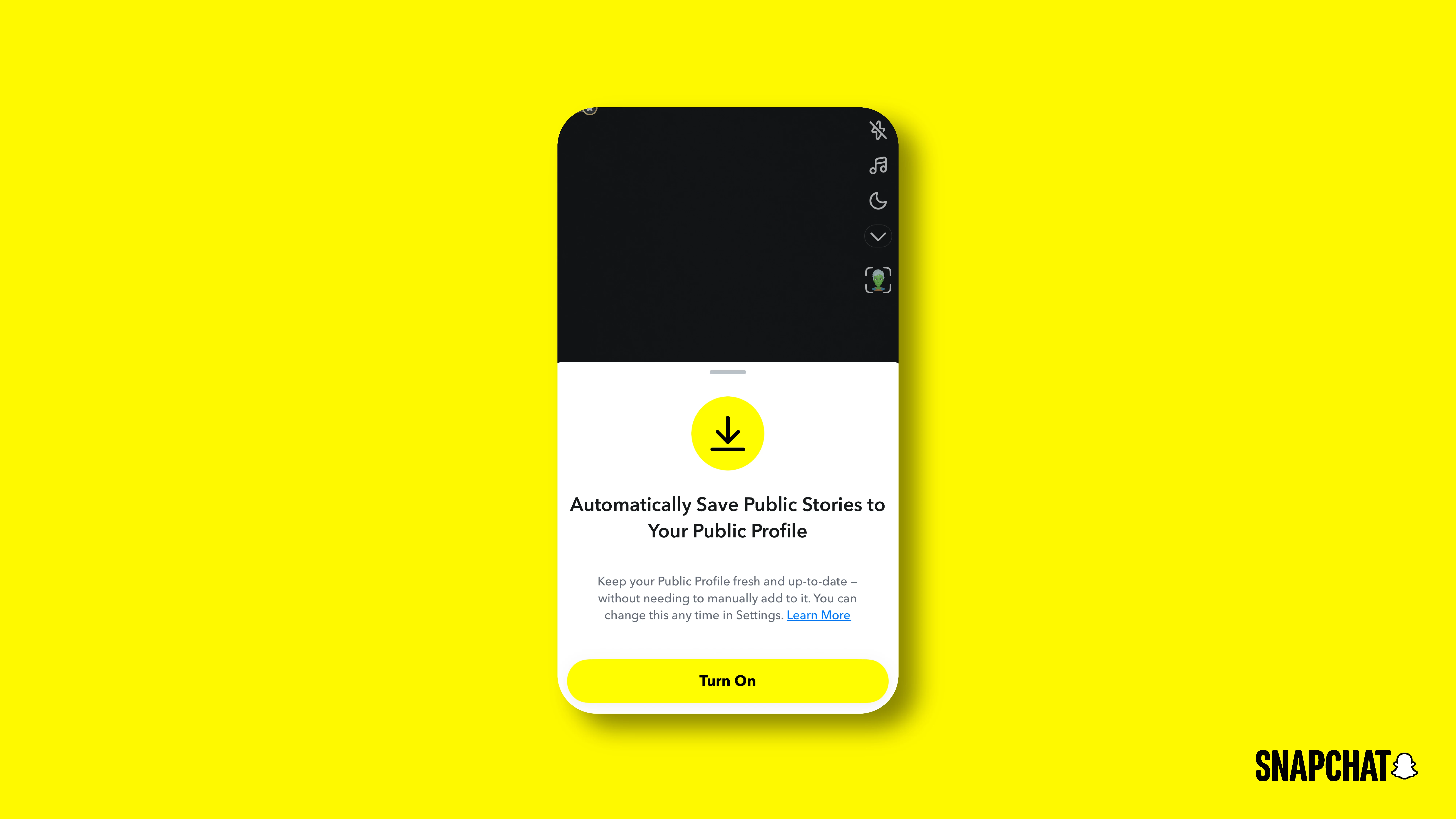 Auto-Save Stories to Public Profiles