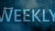 A Microsoft Weekly banner