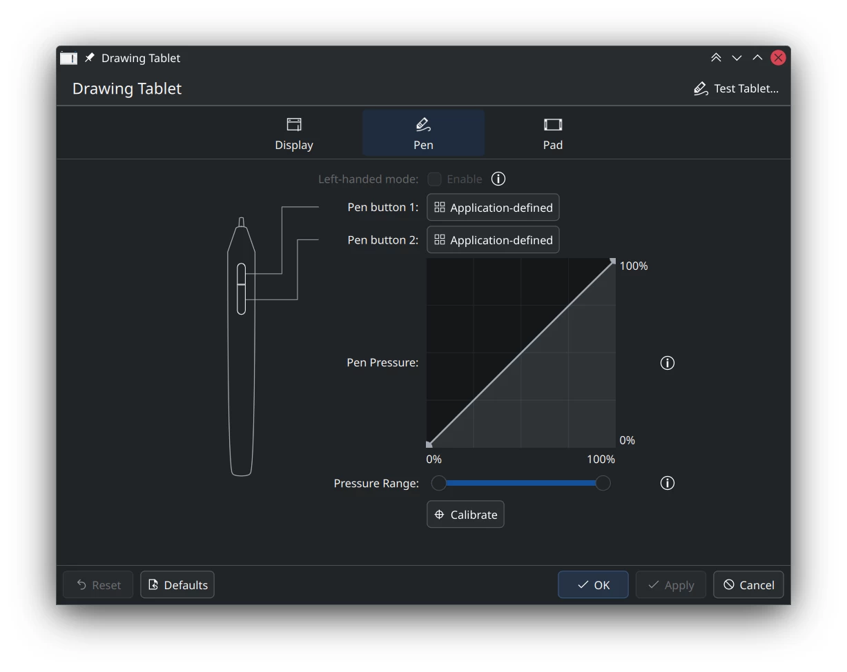 KDE Plasma 64 Tablet Config