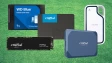 Crucial BX500 P3 Plus and X10 and SanDisk Extreme Portable and WD BLUE SA510 SSDs