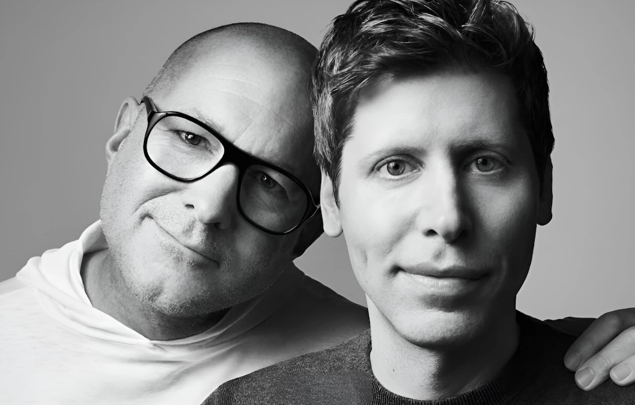 Sam Altman and Jony Ive