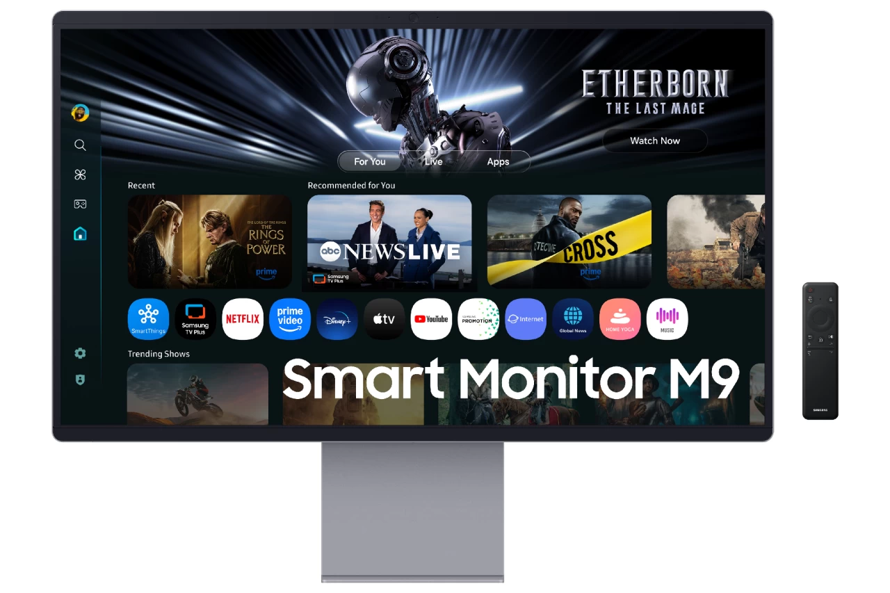 Smart Monitor M9 OLED Picture Intelligent Performance