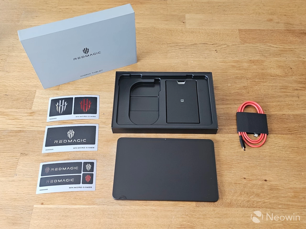 redmagic astra gaming tablet product photos