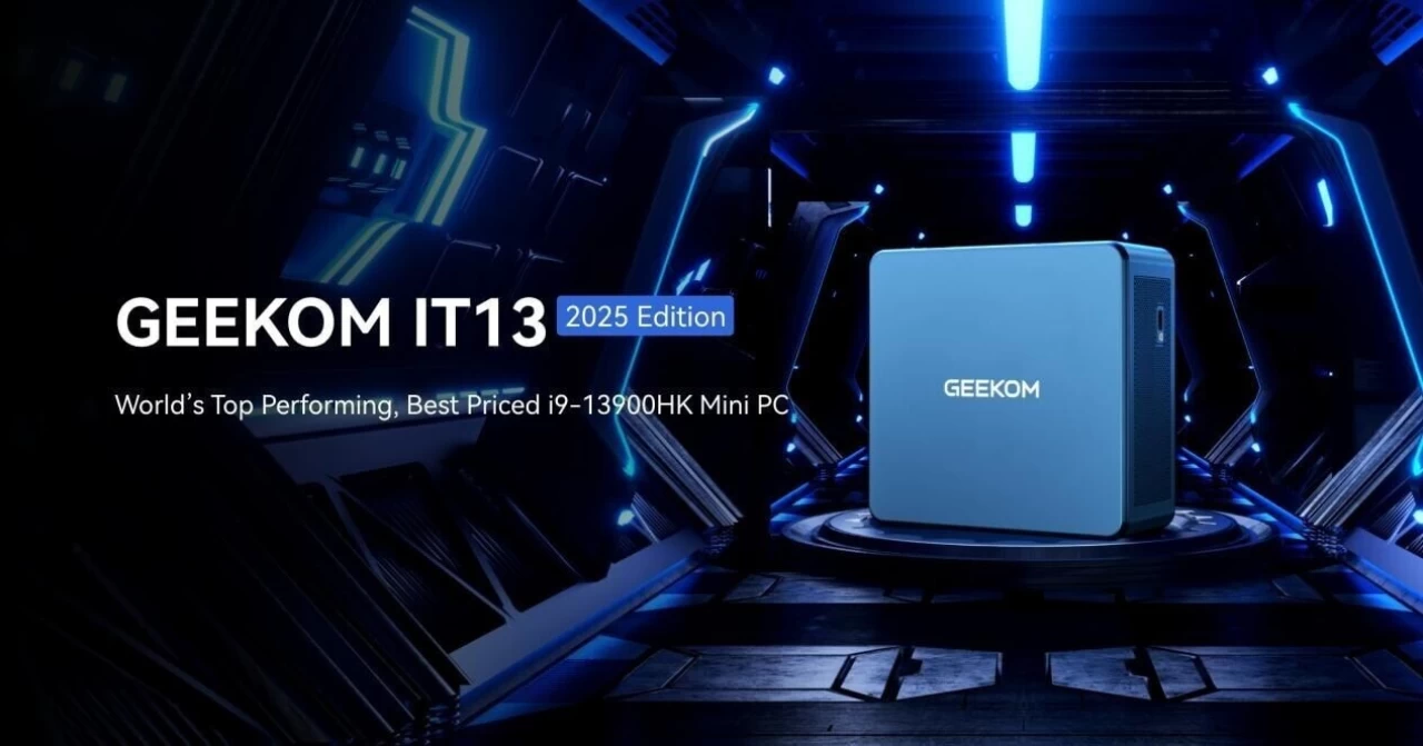 geekom mini pc stock photos