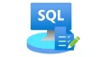 A monitor with SQL written on it and a paper checklist with a pen