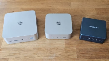 Stack of mini PCs