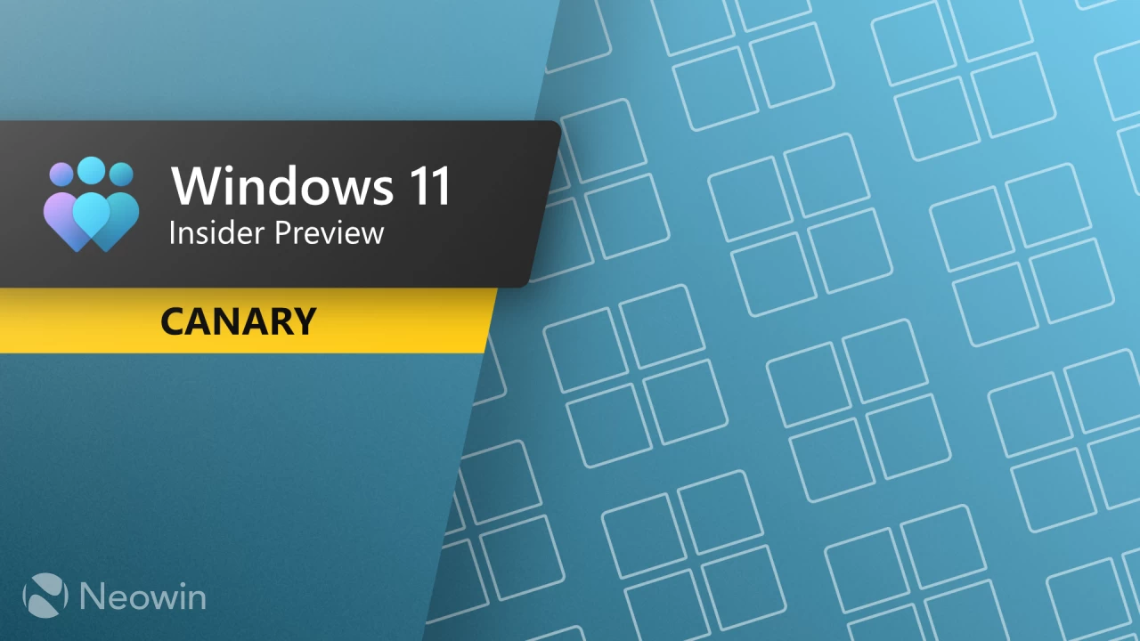 Windows 11 Canary Channel Update