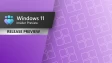 Windows 11 Release Preview Channel update