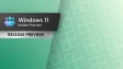 Windows 11 Release Preview Channel update