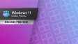 Windows 11 Release Preview Channel update