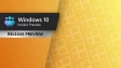 Windows 10 Release Preview update