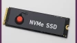 a generic NVMe SSD with a bomb and red button sticker indicating self destruction