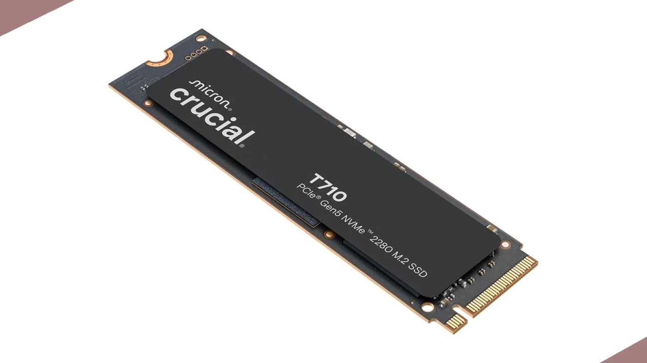 आपण या महत्त्वपूर्ण 2 टीबी टी 710 डीलसह स्वस्तसाठी GEN5 NVME एसएसडी वर श्रेणीसुधारित करू शकता आपण या महत्त्वपूर्ण 2 टीबी टी 710 डीलसह स्वस्तसाठी GEN5 NVME एसएसडी वर श्रेणीसुधारित करू शकता