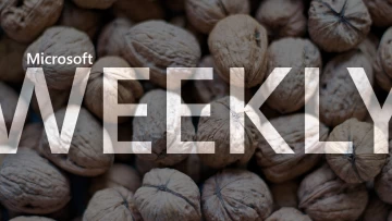 A Microsoft Weekly banner