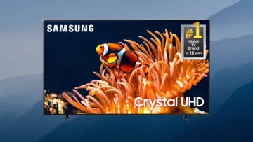 65-inch Samsung 4K Crystal UHD DU8000 Series HDR Smart TV