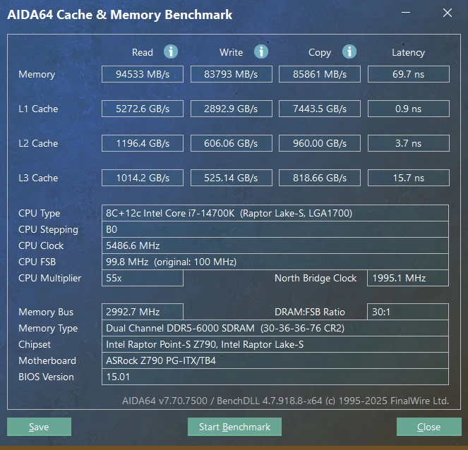 t-force xtreem ddr5 6000 memory