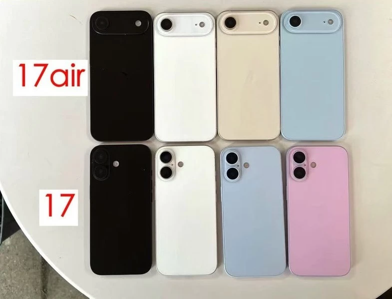 iPhone 17 lineup colors