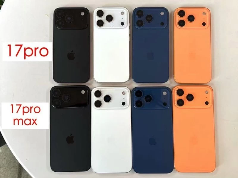 iPhone 17 lineup colors