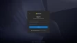 The updated Microsoft authentication experience with dark mode