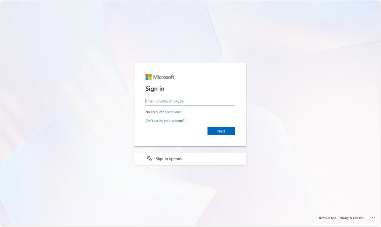 The updated Microsoft authentication experience