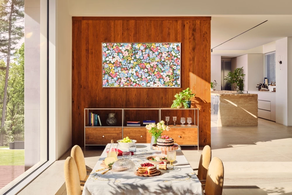 Liberty designs on Samsung Art TVs
