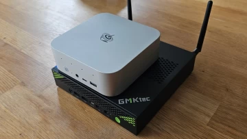 Stack of mini PCs