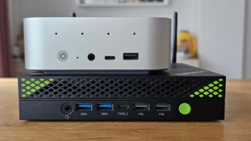 Stack of mini PCs