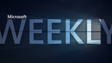 A Microsoft Weekly banner