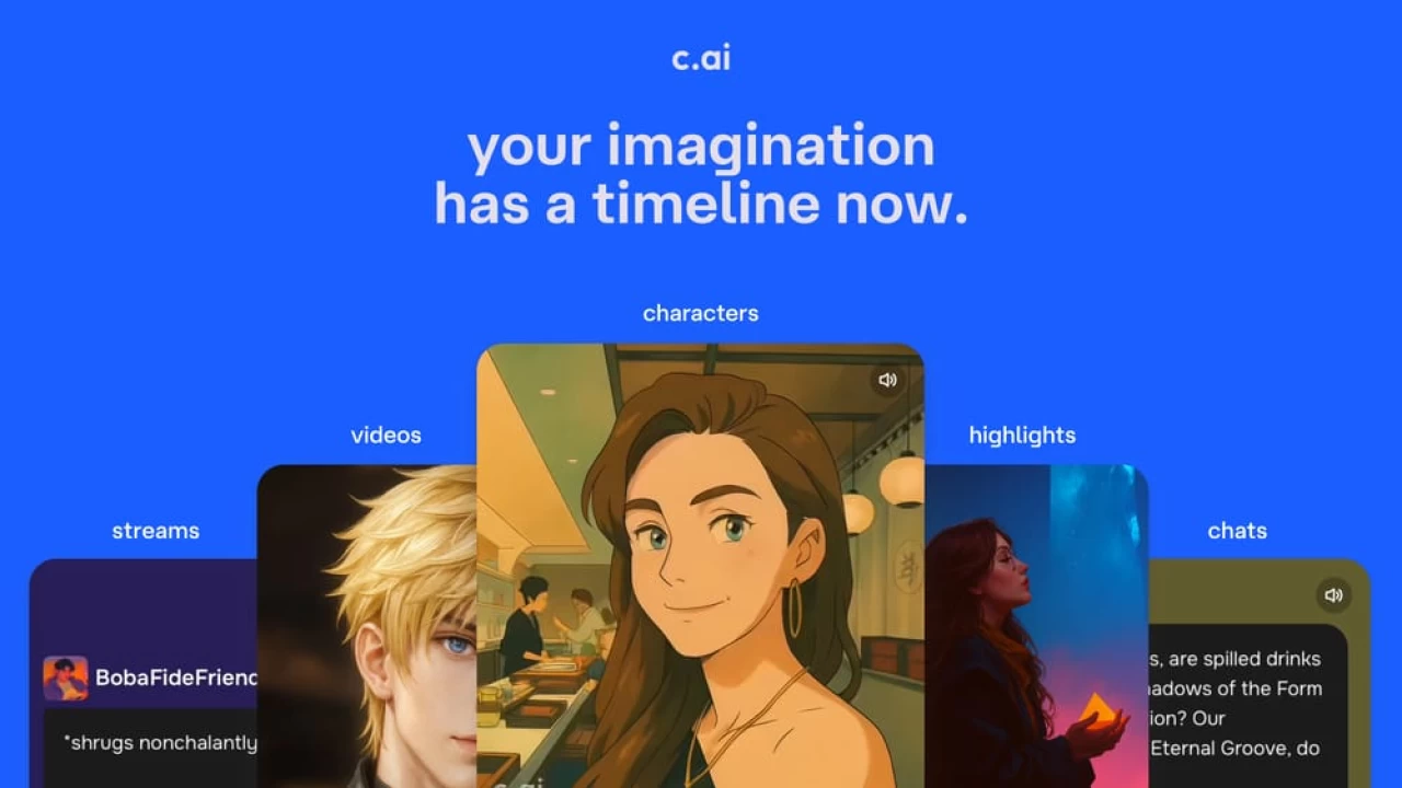 CharacterAI Launches Worlds First AI-Native Social Feed