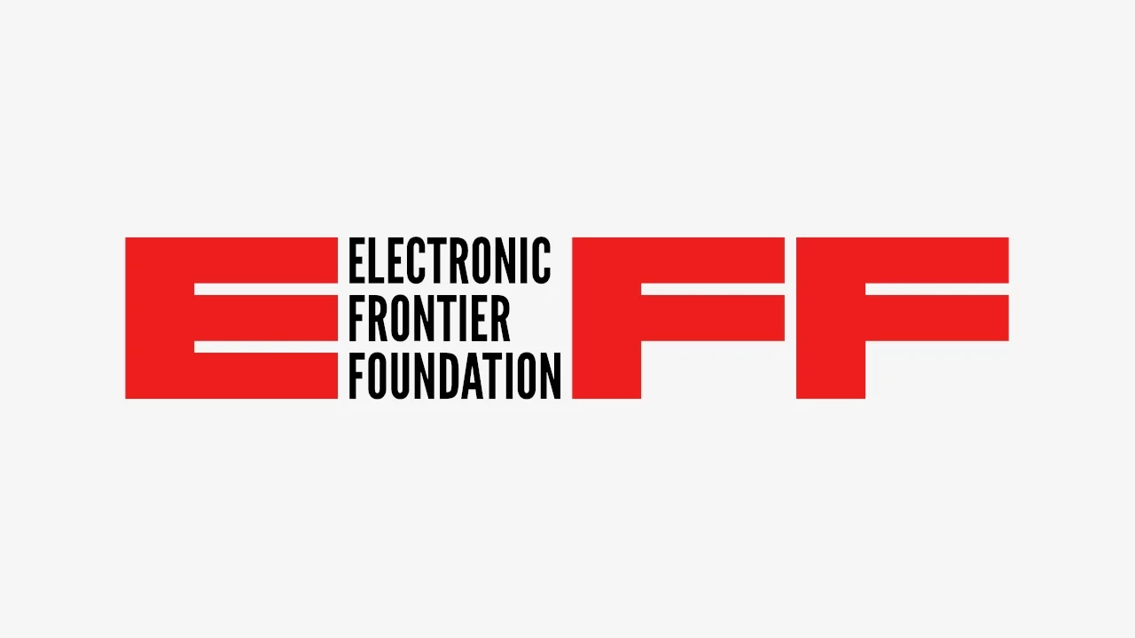 Logo of the Electronic Frontier Foundation