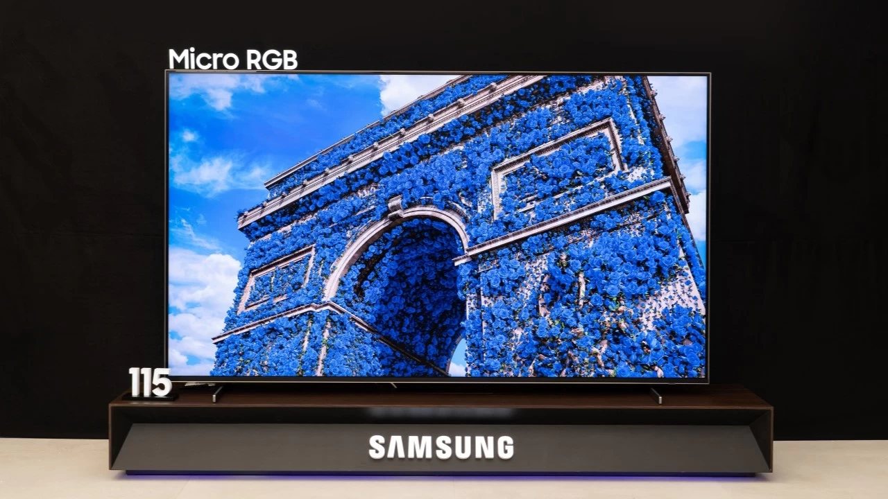 Samsung micro rgb 115 inch TV