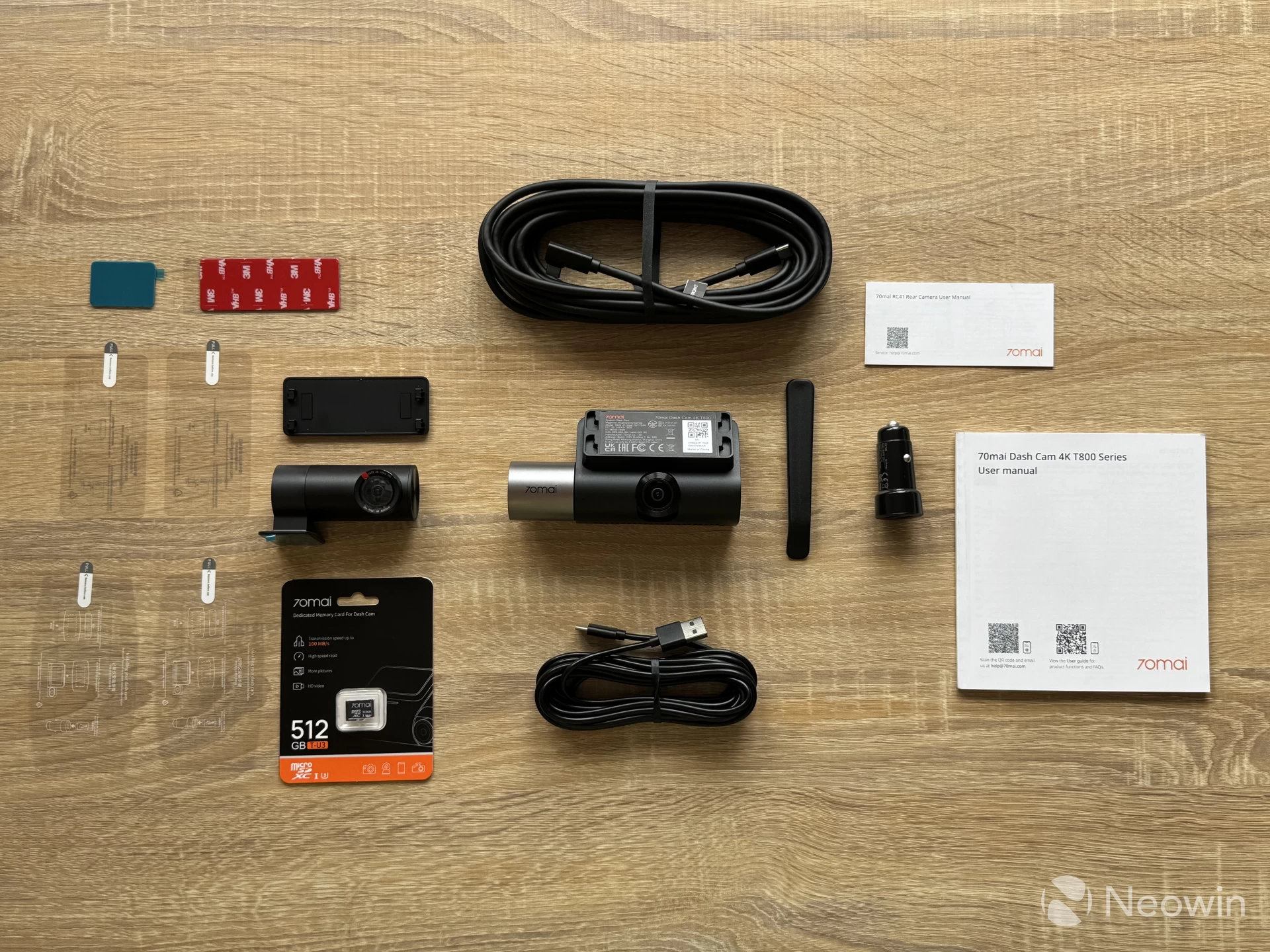 The 70mai T800 4K Dash Cam