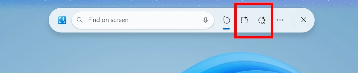 New select tools in Click to Do for Windows 11