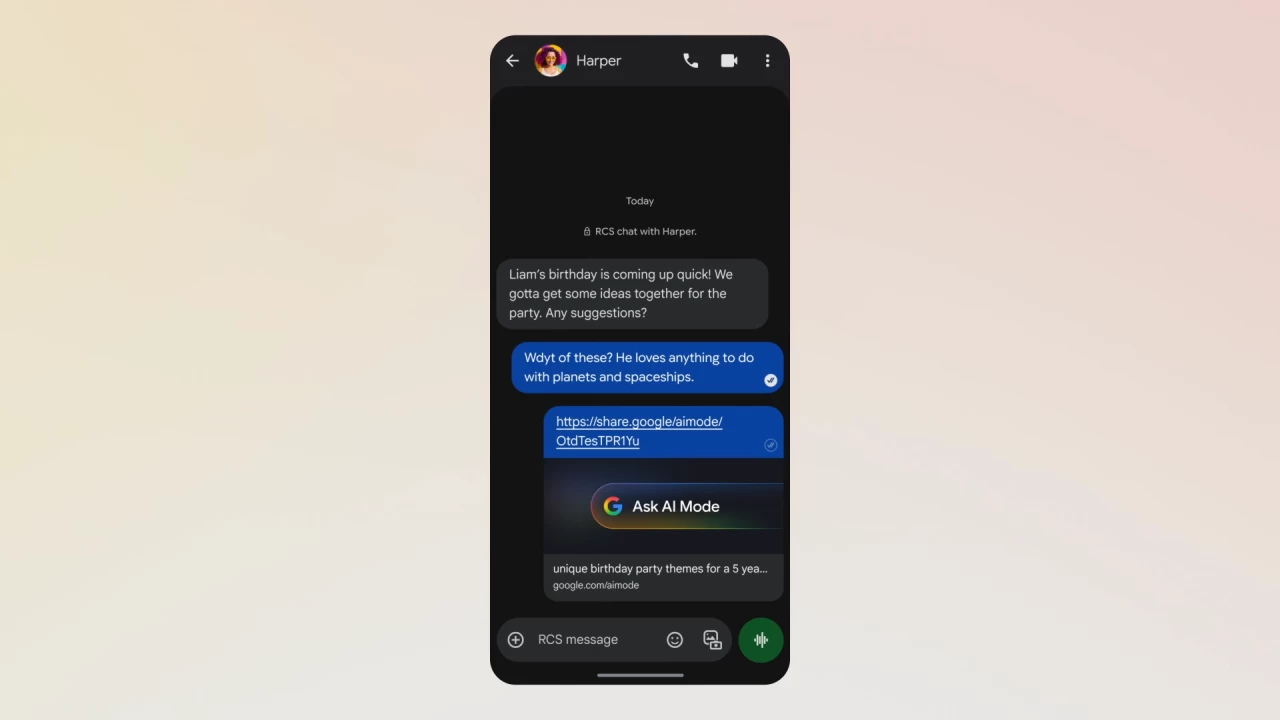 Google AI Mode features